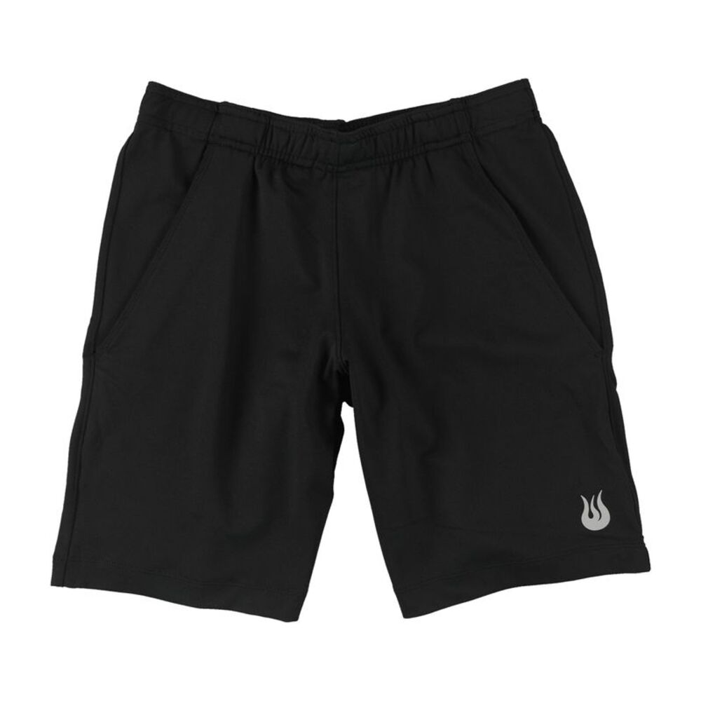 SOLFIRE Mens Solid Athletic Workout Shorts, NWT